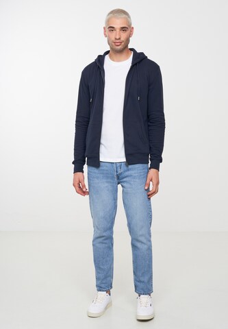 recolution Zip-Up Hoodie 'Birch' in Blue