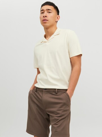 JACK & JONES Shirt 'Jackson' in Beige: voorkant