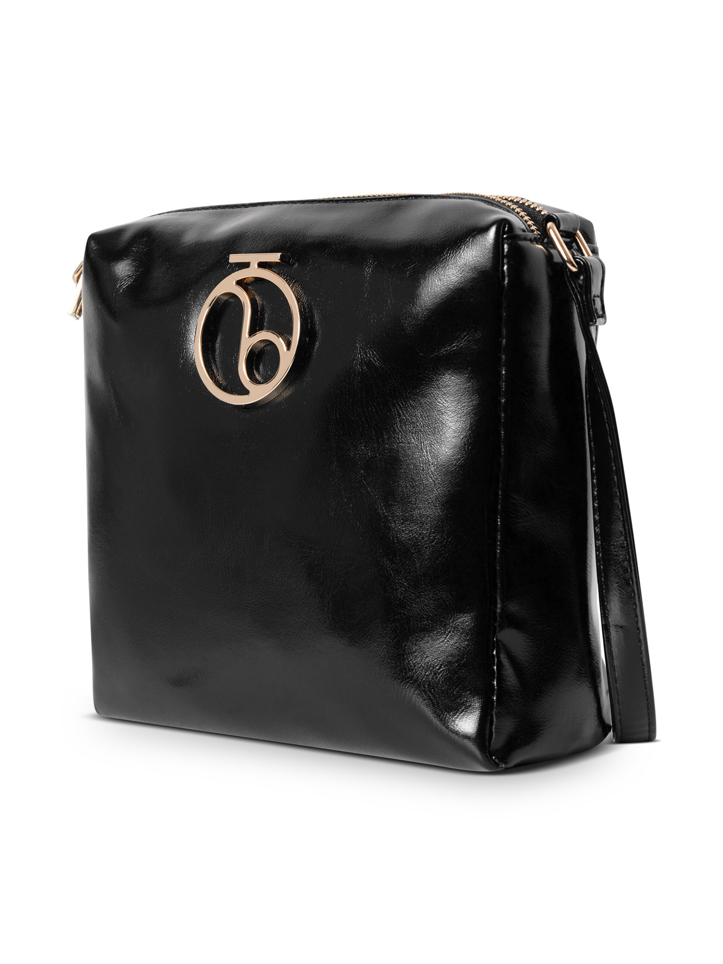 NOBO Schultertasche 'OCEANID' in Schwarz