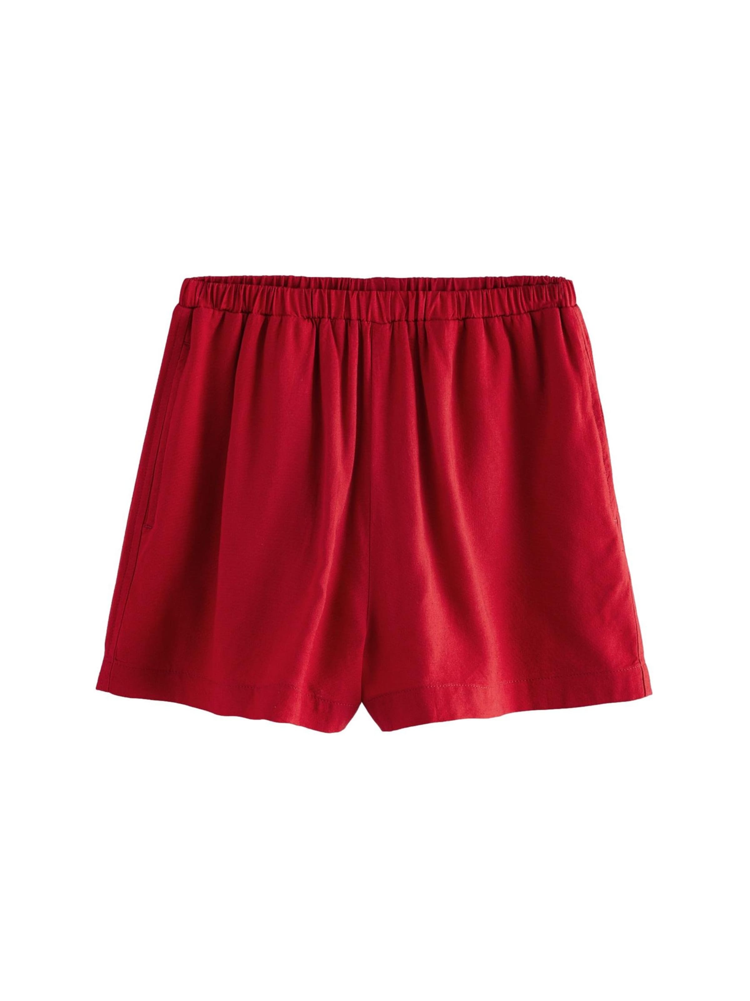 Next Loosefit Bukser i rød: forside