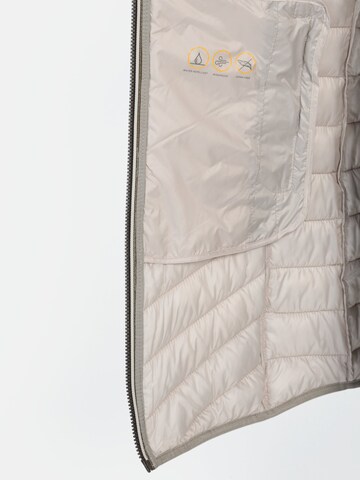CAMEL ACTIVE Steppmantel mit Fischgrat-Muster in Grau