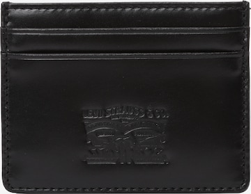 LEVI'S ® Kartenetui in Schwarz: Vorderseite
