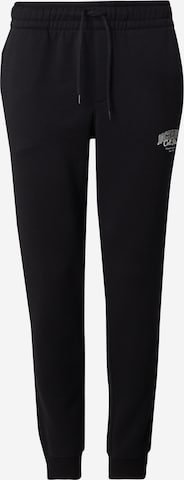 JACK & JONES Ozke Hlače 'JPSTGORDON MAKOTO' | črna barva: sprednja stran