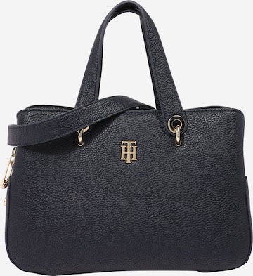 TOMMY HILFIGER Handtas in Blauw: voorkant