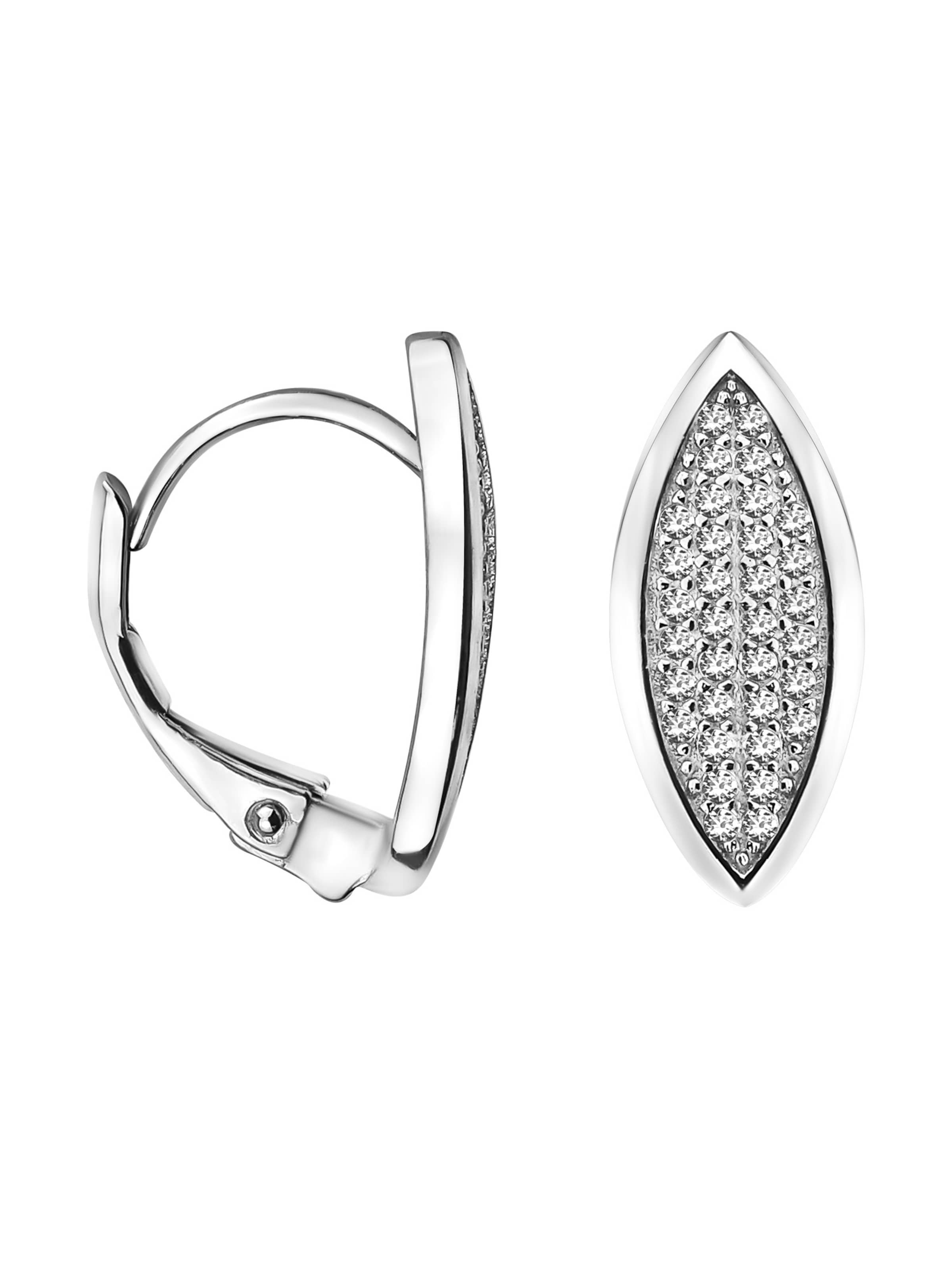 Sofia Milani Ohrringe‌‌‌‌ in Silber: Vorderseite