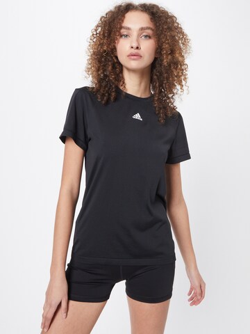 ADIDAS SPORTSWEAR Performance shirt 'Aero Seamless' in Black: front