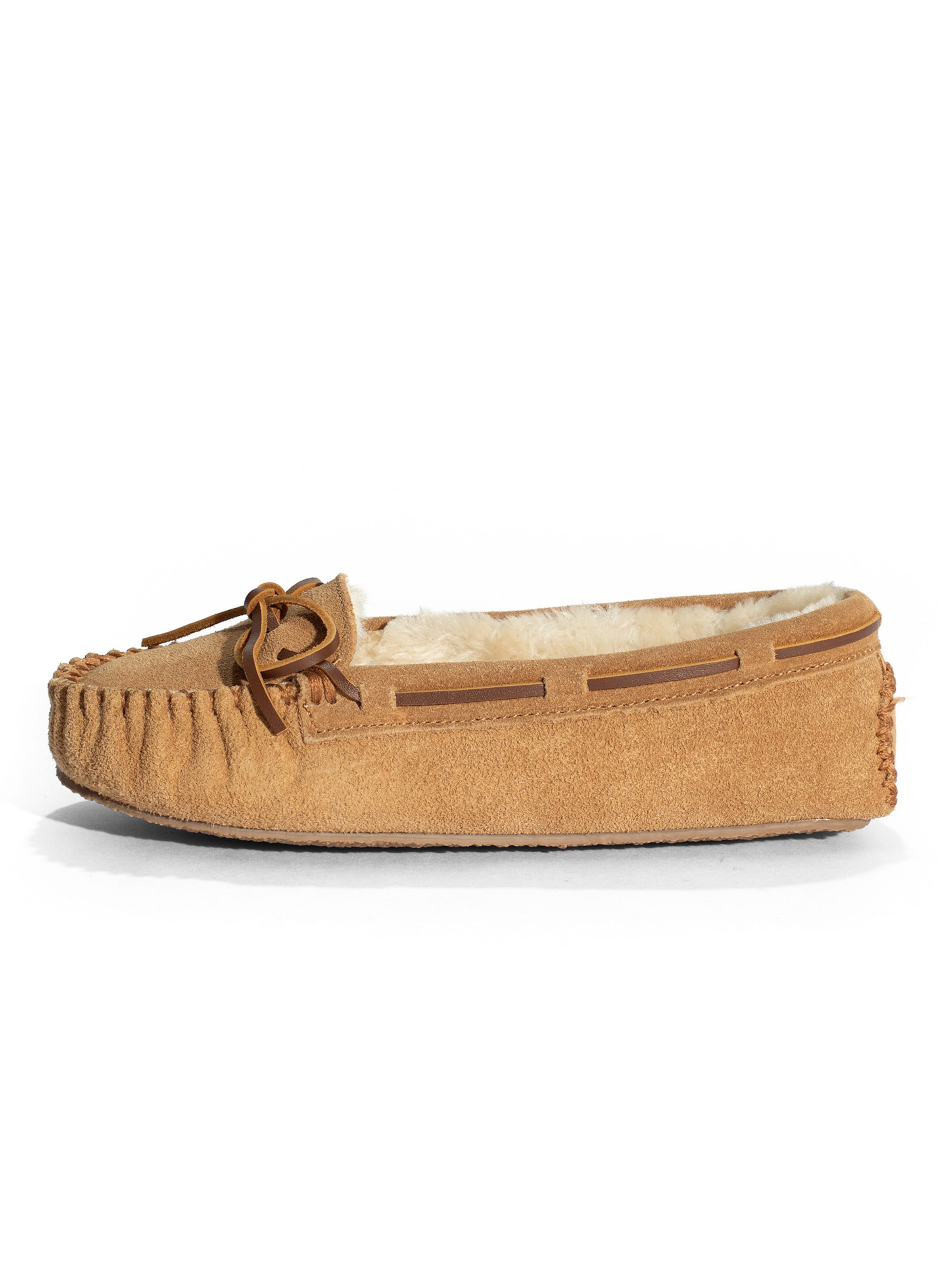 Minnetonka Mokassin 'Cally' i brun: forside