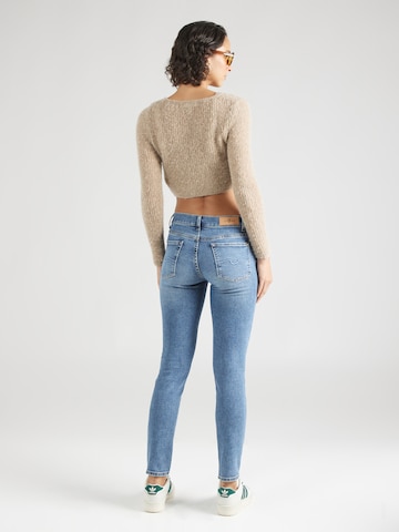 7 for all mankind Slimfit Jeans 'ROXANNE' in Blau