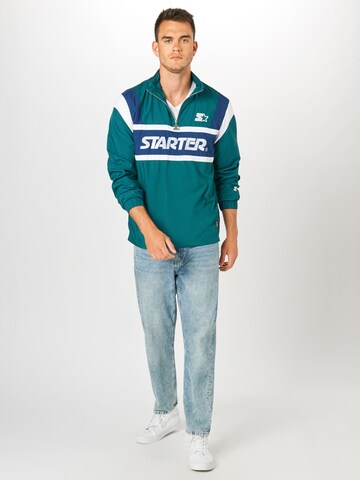 Starter Black Label Regular fit Tussenjas in Groen