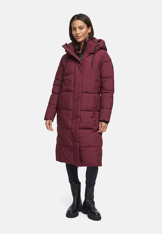 MARIKOO Winter coat 'Chumanii XVI' in Red