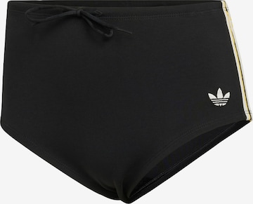 Coupe slim Pantalon ADIDAS ORIGINALS en noir : devant