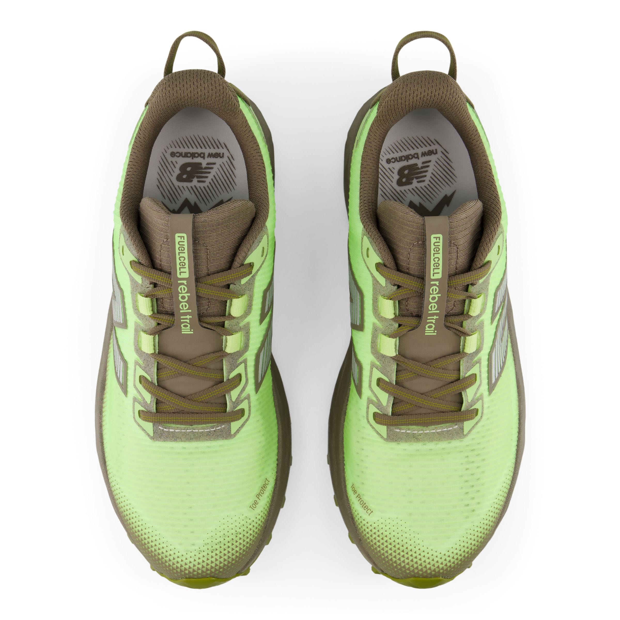 Chaussure de course 'FuelCell Rebel Trail' new balance en vert