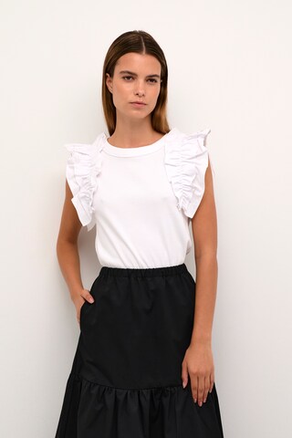 KAREN BY SIMONSEN Blouse in Wit: voorkant