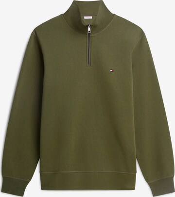 TOMMY HILFIGER Sweatshirt 'ESSENTIAL' in Green: front