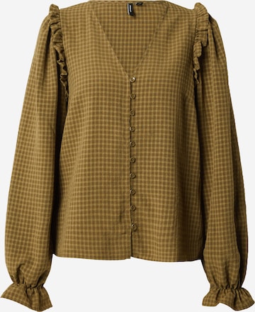 VERO MODA Bluza 'VERA' | zelena barva: sprednja stran