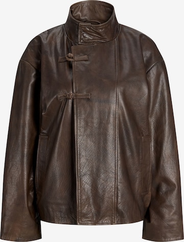 Veste mi-saison JJXX en marron : devant