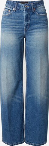 DRYKORN Wide leg Jeans 'MEDLEY' in Blauw: voorkant