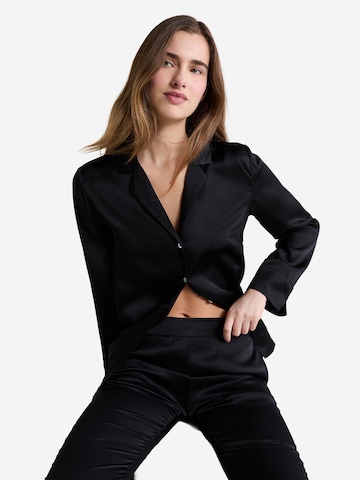 ETAM Slaapshirt 'Pearly' in Zwart