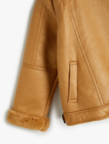 Koton Winter Jacket in Beige