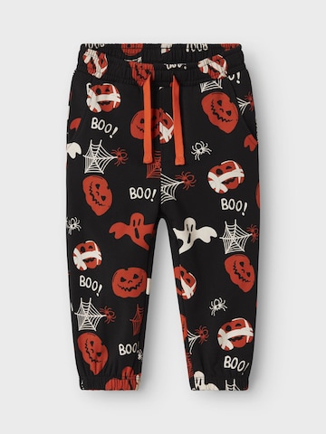 NAME IT regular Bukser 'Halloween' i sort