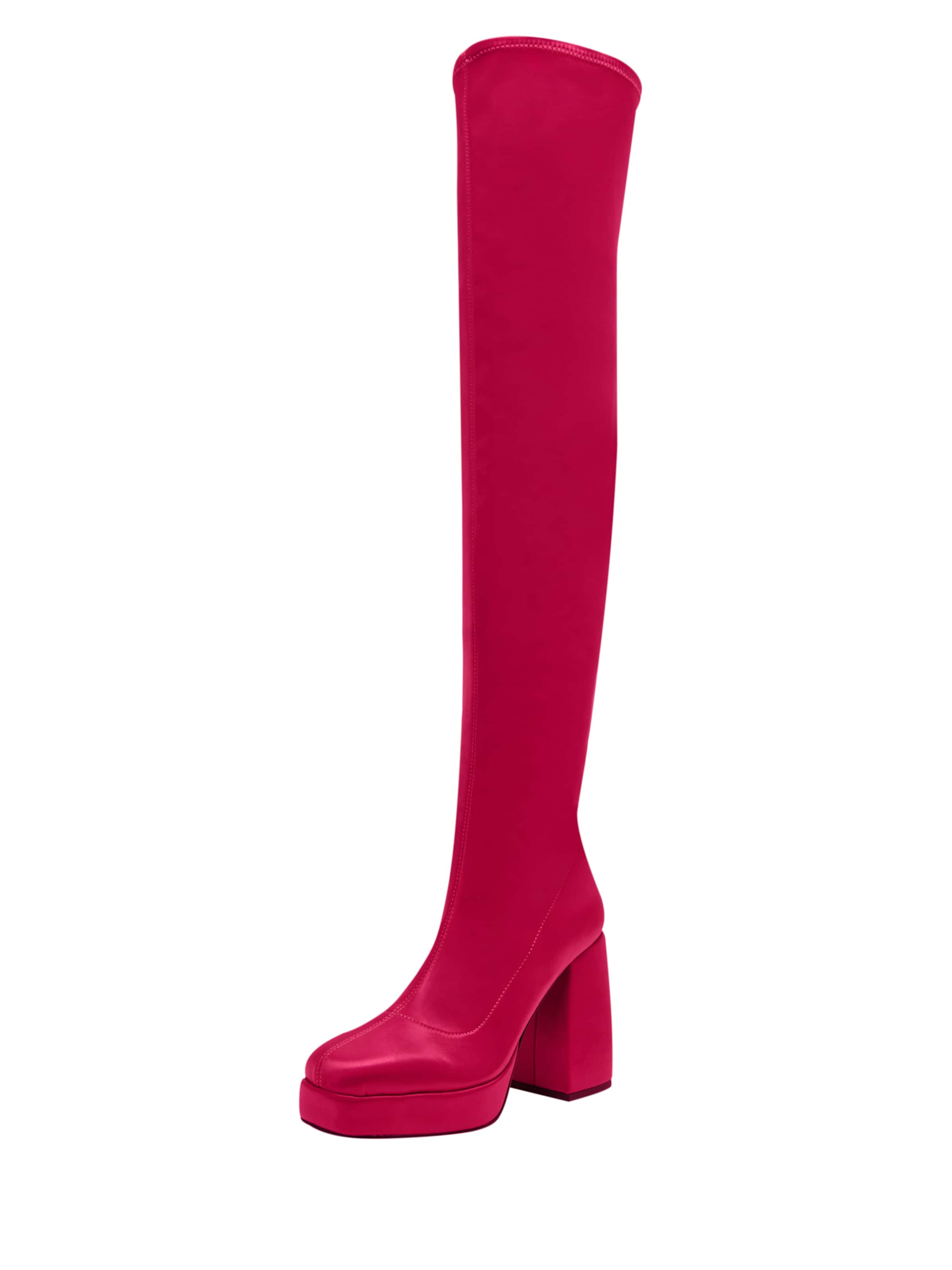 Katy Perry Μπότες σε ροζ: μπροστά