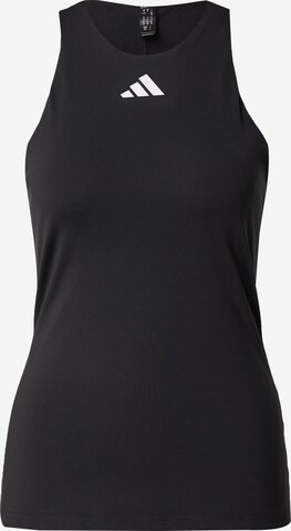 ADIDAS PERFORMANCE Sports Top in Black: front