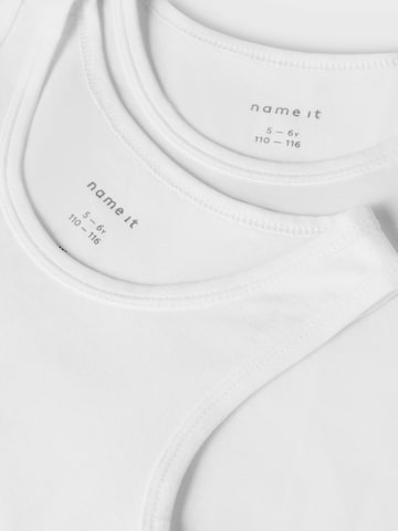 NAME IT - Camiseta térmica en blanco