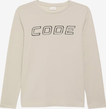 s.Oliver Shirt in Beige: Vorderseite