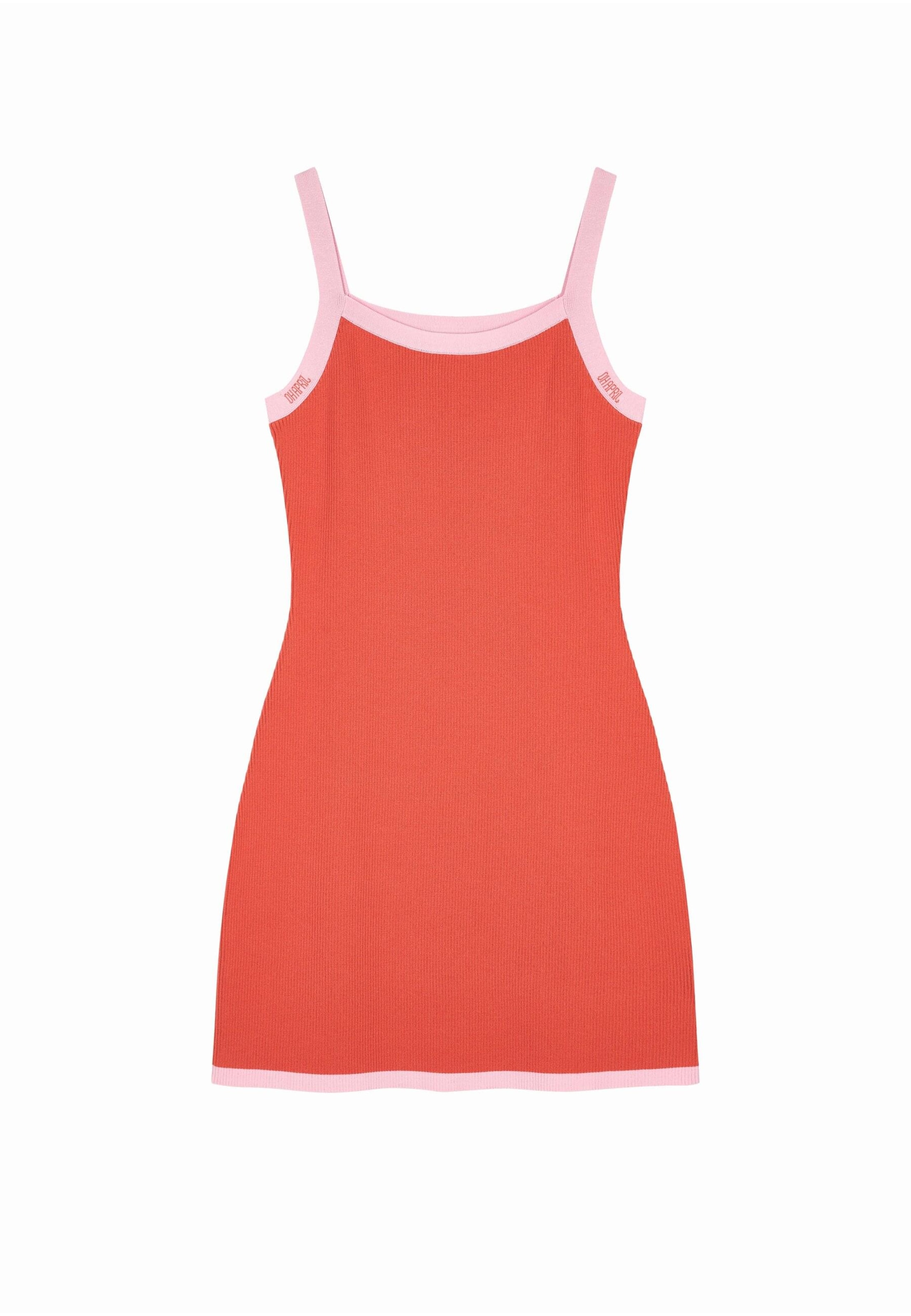 OH APRIL Úpletové šaty 'Rimona' – oranžová: přední strana