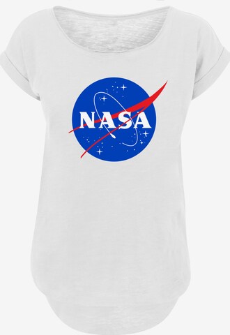 F4NT4STIC Shirt 'NASA' in Wit: voorkant