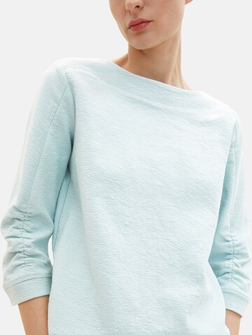 TOM TAILOR Sweatshirt in Blue