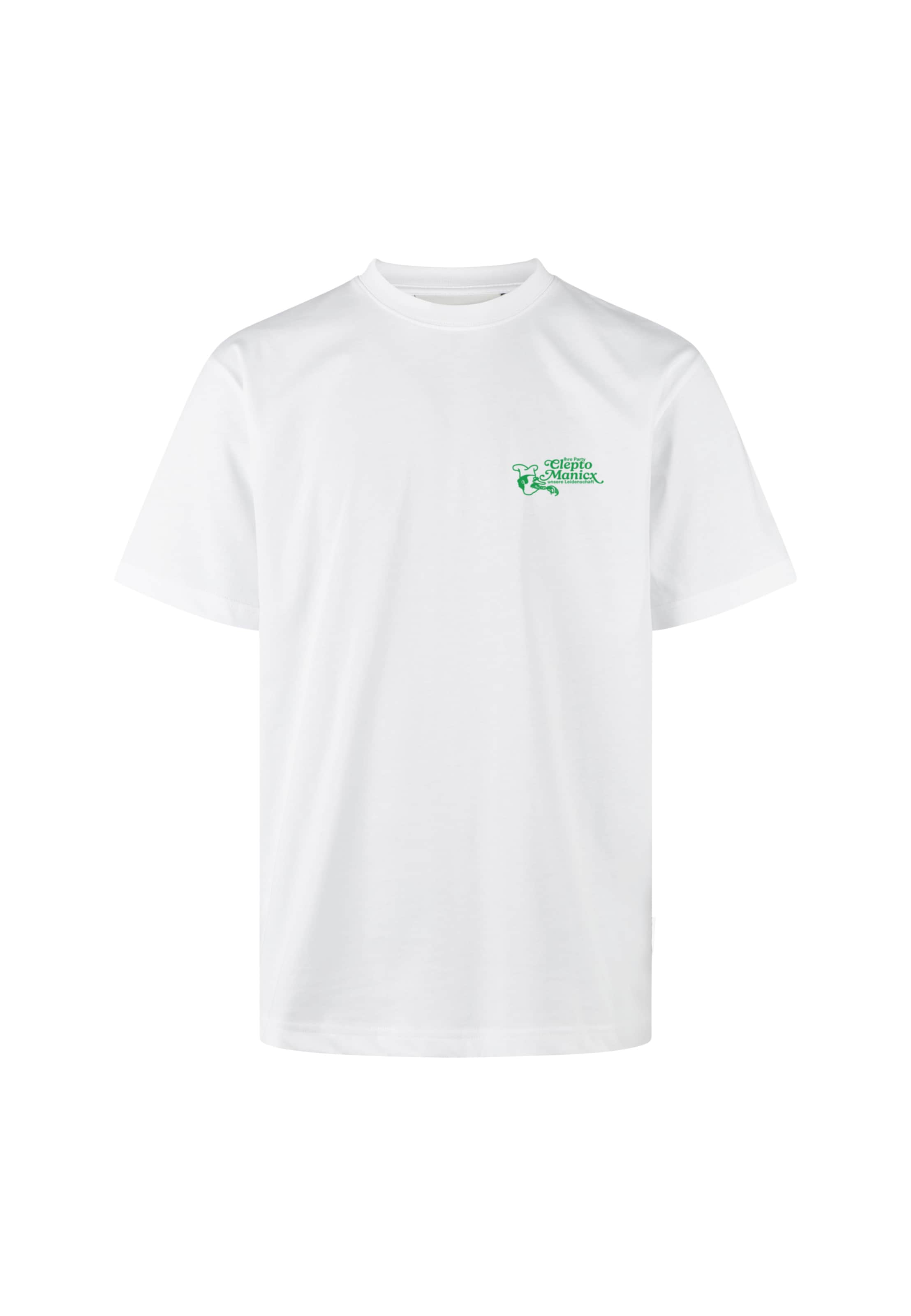 Cleptomanicx Shirt 'Partyservice' in M in White, Item view