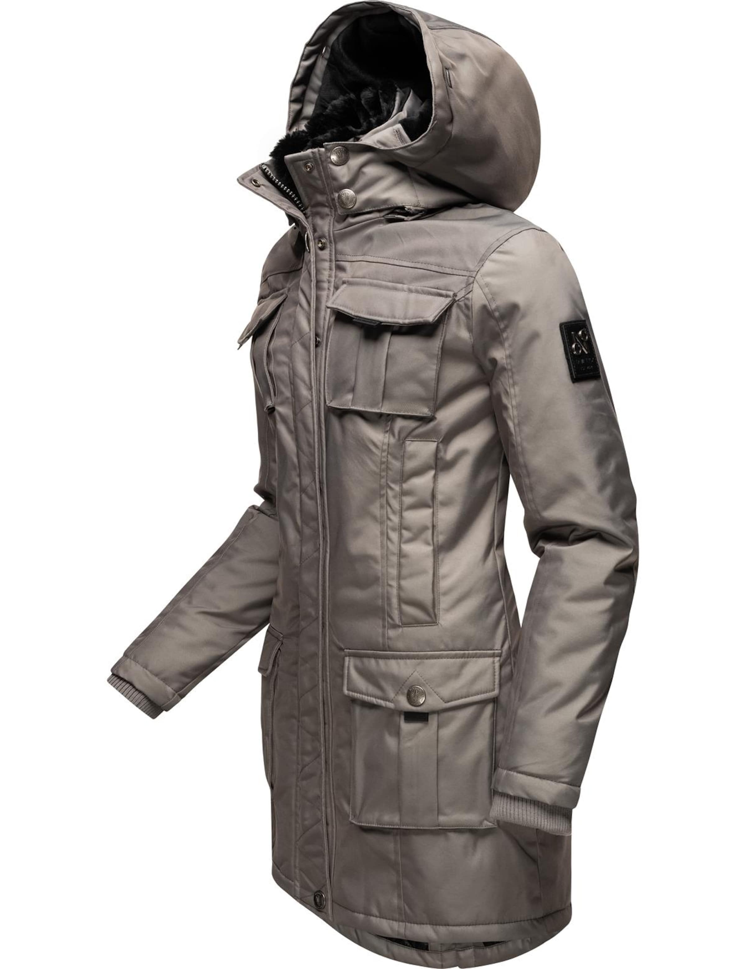 NAVAHOO Functionele jas 'Tinis' in Grijs