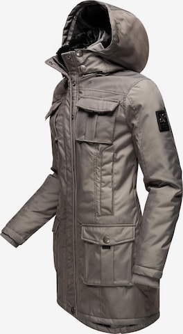 NAVAHOO Weatherproof jacket 'Tinis' in Grey