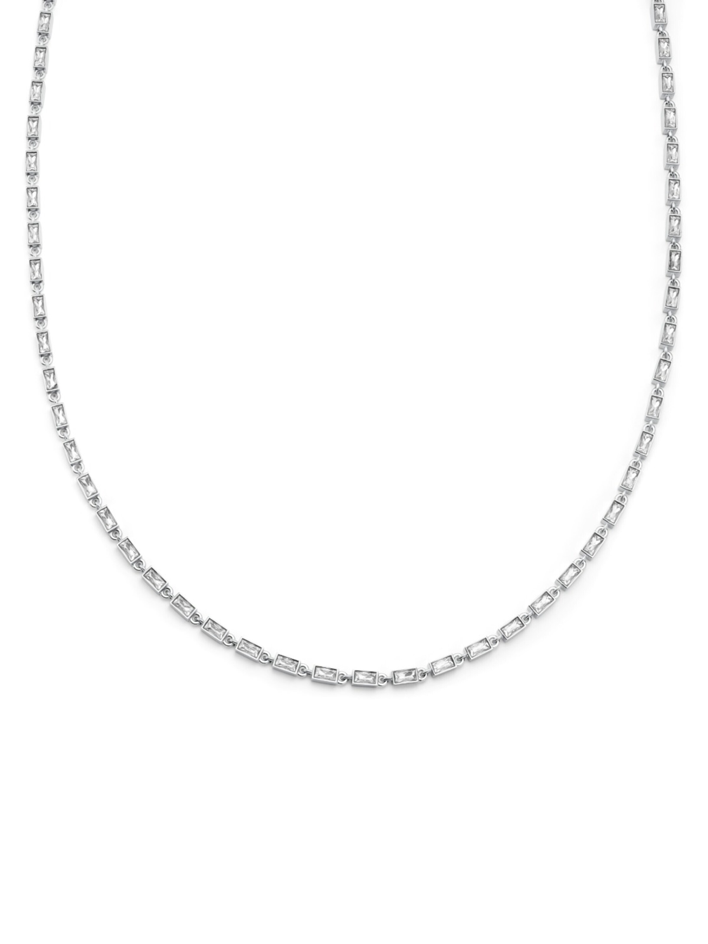 Arkai Necklace 'Facet' in White: front