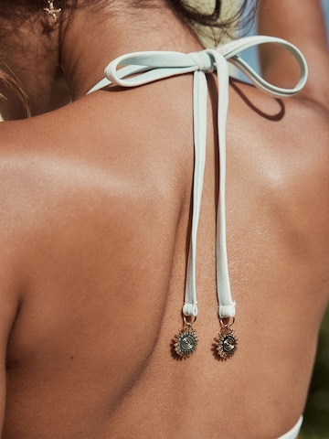 Next Triangel Bikinitop in Groen