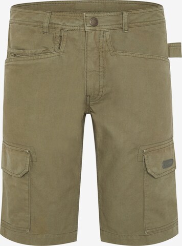 Gardena Cargo Pants in Green: front