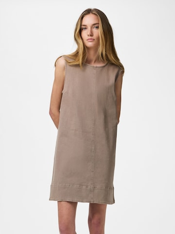 PIECES Kjole 'PCSalume' i grå: forside