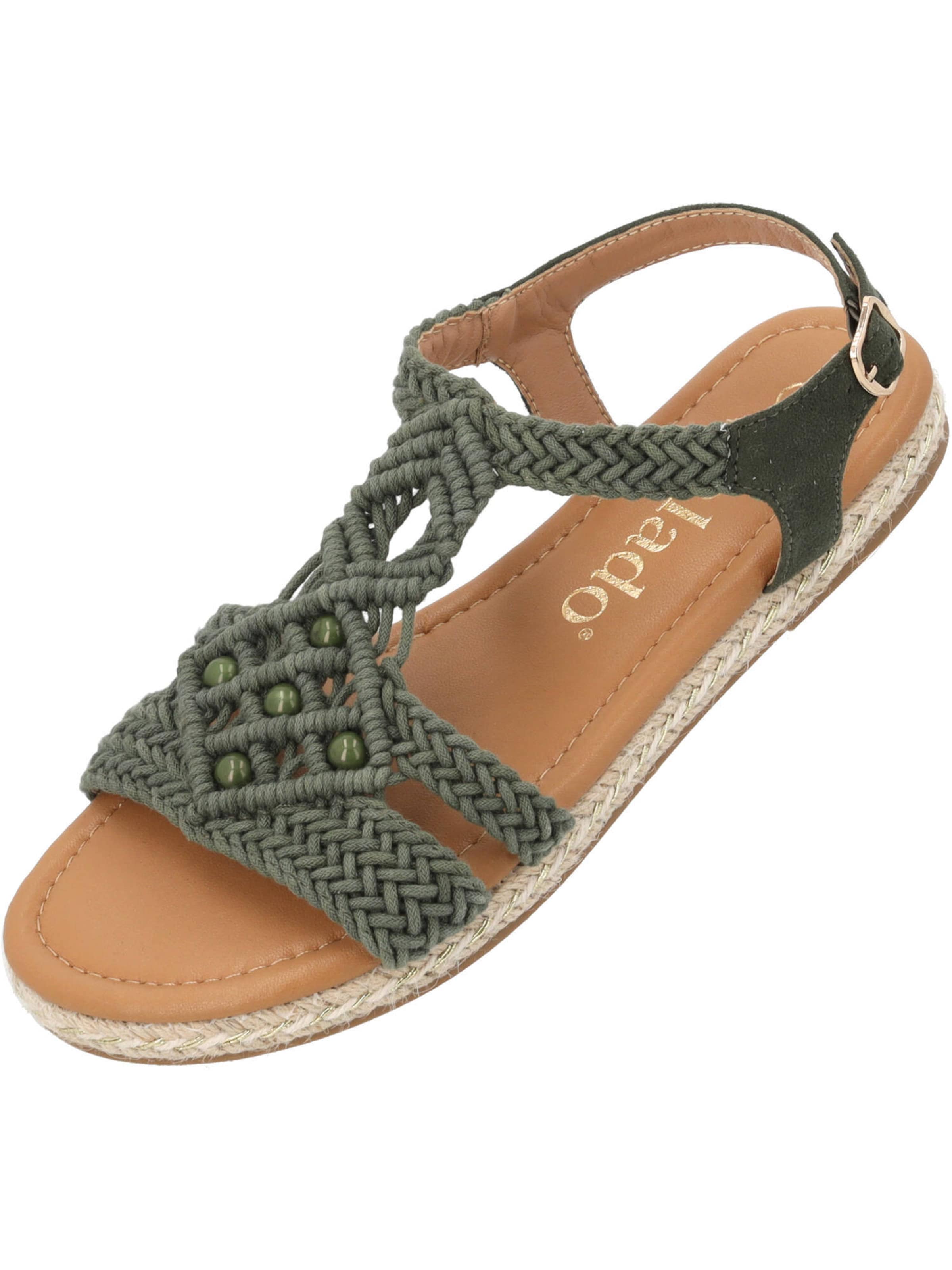Sandales à lanières 'Balhice' Palado en vert : devant