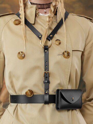 Haute Cuir Belt 'Prestige Harness Bag' in Black