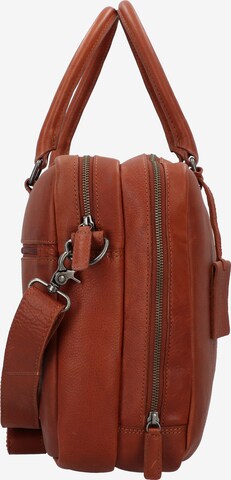 Borsa portadocumenti 'Antique Avery' di Burkely in marrone