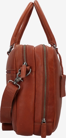 Borsa portadocumenti 'Antique Avery' di Burkely in marrone