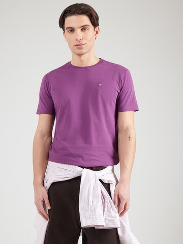 NAPAPIJRI Tričko 'SALIS' – fialová: přední strana
