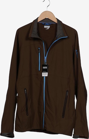 SALOMON Jacke XXL in Braun: Vorderseite