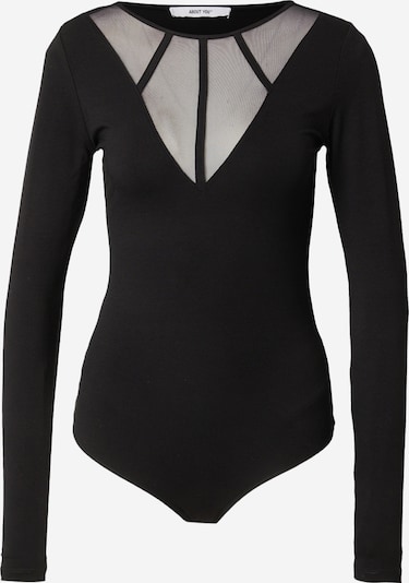 ABOUT YOU Paitabody 'Nancy' värissä musta, Tuotenäkymä