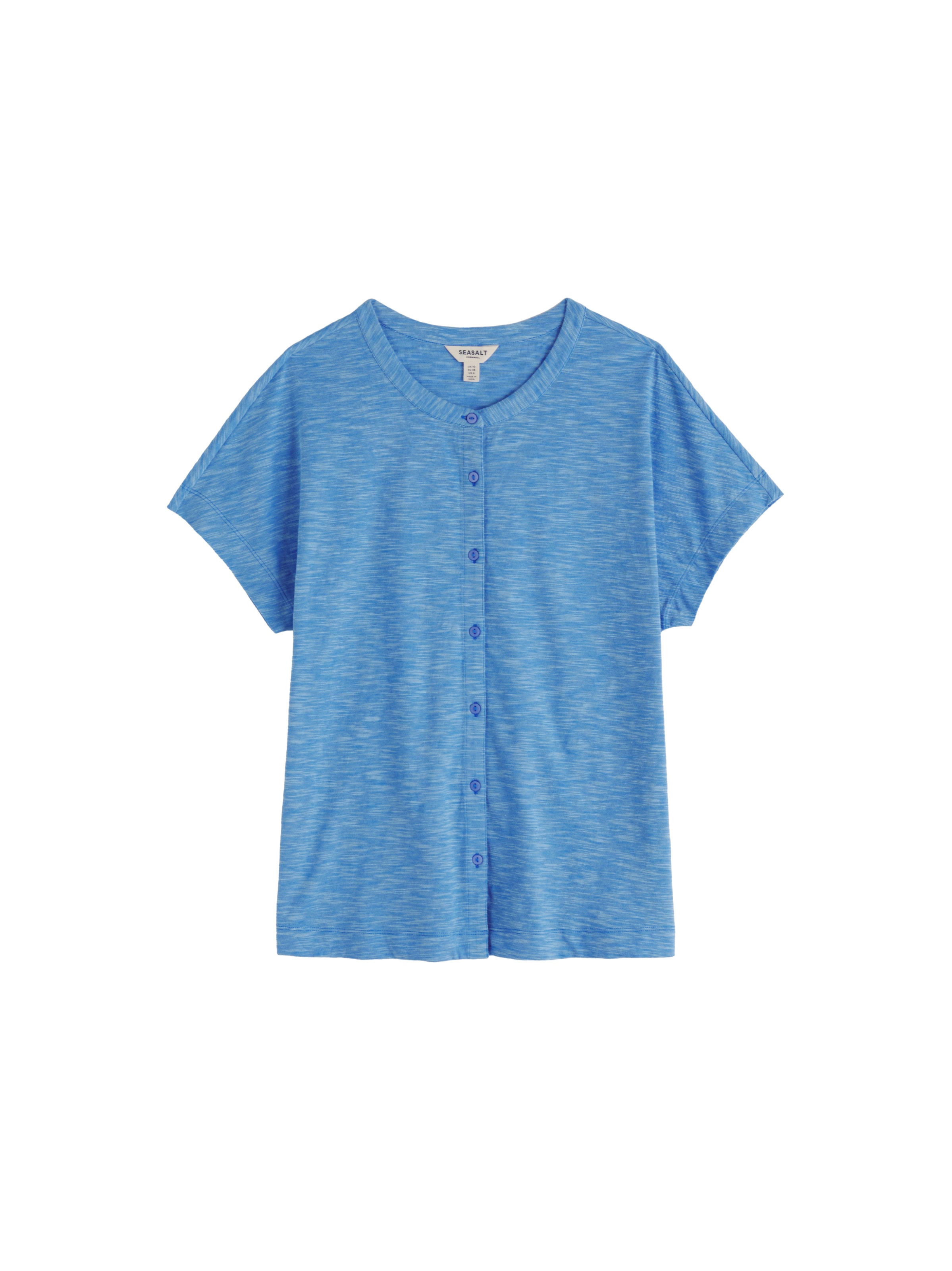 Seasalt Cornwall Blouse 'Tor Grass' in Blue: front