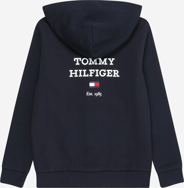 TOMMY HILFIGER - Sudadera con cremallera en azul