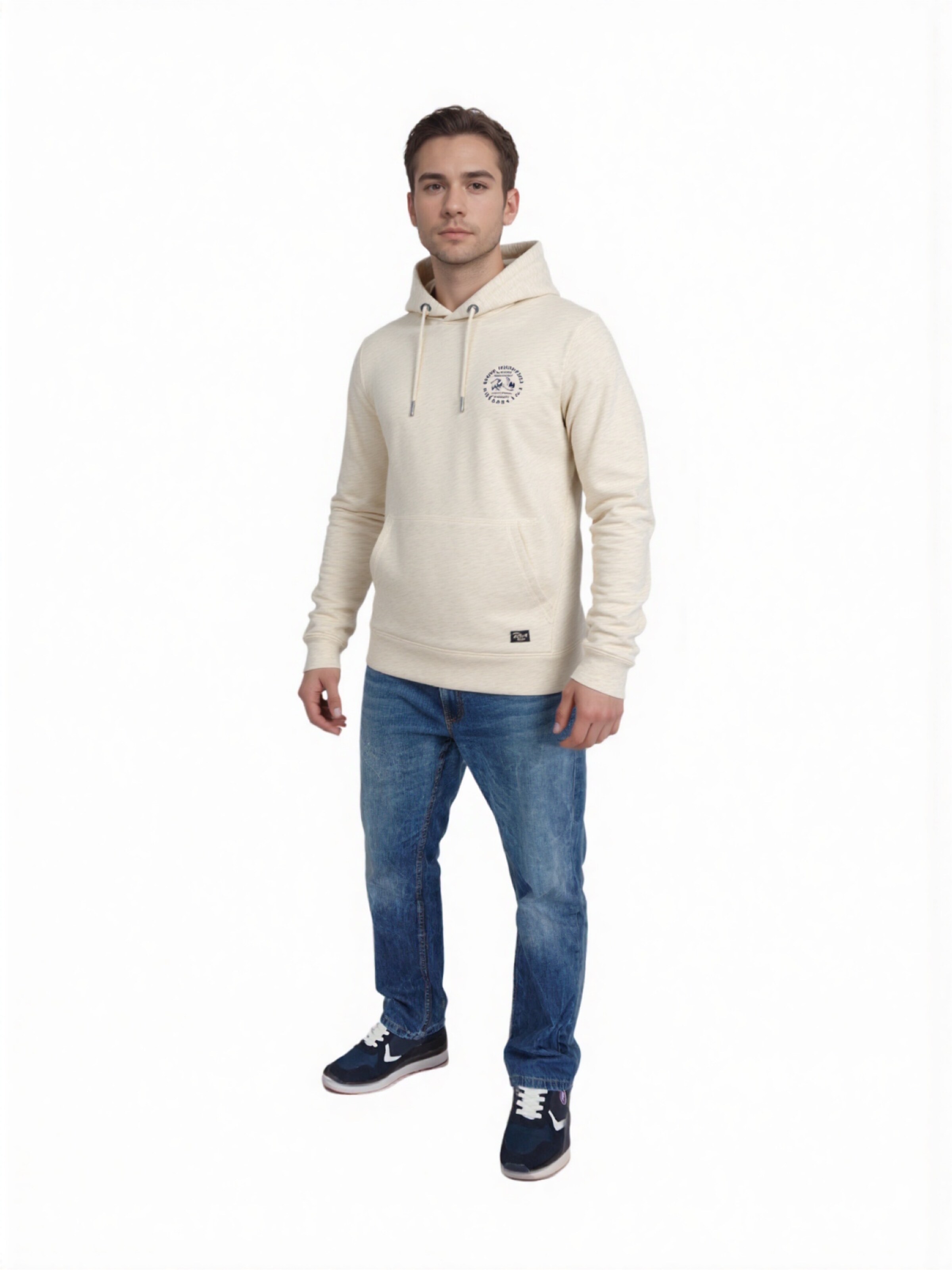 Petrol Industries Sweatshirt in Beige