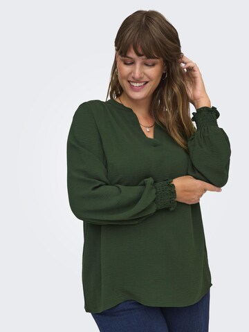 ONLY Carmakoma Bluse 'CARMETTA' in Grün