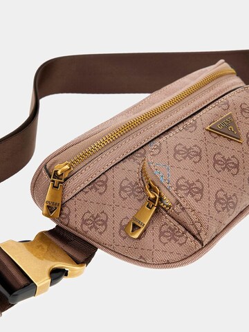 GUESS Gürteltasche 'Milano' in Braun